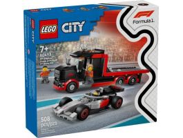 LEGO City F1-es kamion egy F1-es Audi versenyautóval játék (60493)