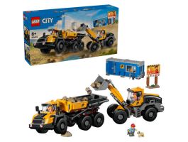 LEGO City Big Vehicles Homlokrakodó és billenőplatós teherautó (60494)