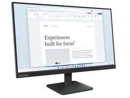 Lenovo L24-4e monitor Raven Black (68C2KAC1EU)