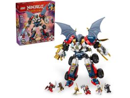LEGO NINJAGO Zane kombinálható ultra robotja, 4 az 1-ben játék építőszett (71834)