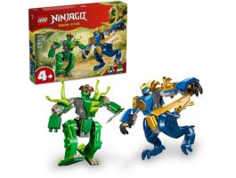 LEGO NINJAGO Jay csatája sárkánypáncélban – Robotos játék (71853)