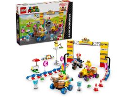 LEGO Super Mario Mario Kart – Baby Peach és a Grand Prix szett, versenyzős játék (72036)