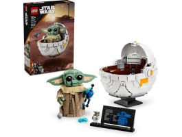 LEGO Star Wars A Mandalóri Grogu lebegő bölcsővel, megépíthető figura (75403)