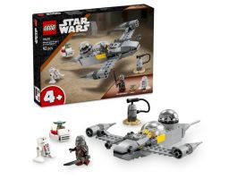 LEGO Star Wars Mando és Grogu N1-es vadászgépe, építőjáték (75410)