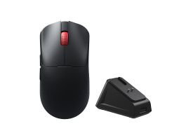 AULA SC380 Pro Tri-Mode vezeték nélküli gamer egér + dokkoló, fekete (AU-SC380 PRO)