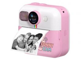 Carneo Funny Cam mini fényképezőgép, rózsaszín (8588010359094)