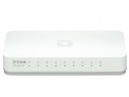 D-Link 8 portos 100Mbps asztali Switch (GO‑SW‑8E)