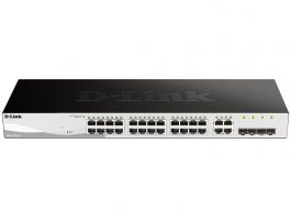 D-Link DGS-1210-24P Smart Menedzselhető Switch