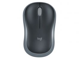 LOGITECH Vezeték Nélküli egér M185 Optikai Szürke Nano (910-002235)