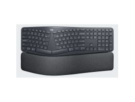 LOGITECH Billentyűzet - K860 Ergonomikus Vezeték Nélküli Grafitszürke, UK (920-010107)