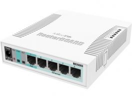 MIKROTIK CSS106-5G-1S - (RB260GS), 5GbitLAN, 1SFP, Passive PoE Switch