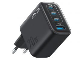 Anker Zolo Charger (70W, 4-port, PD 3.0) Black (A121CG11)