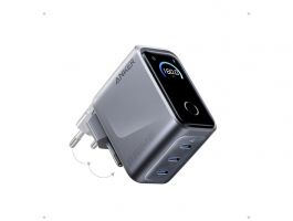 Anker Prime Charger (160W, 3 Ports, Smart Display) Silver (A2687341)