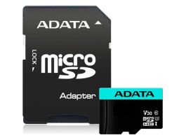 ADATA Memóriakártya MicroSDXC 512GB + Adapter UHS-I V30 A2 CL10 (100/85)
