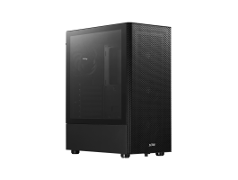ADATA XPG Ház Midi ATX Valor MESH, 4x120mm ventilátor, Tápegység nélkül, üvegfalú, fekete