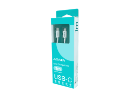 ADATA kábel USB 3.2 - USB TypeC - TypeC 1m műanyag fehér (CACC-100PN-WH)