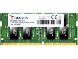 ADATA 4GB DDR4 2666Mhz (AD4S2666J4G19-S) Notebook memória