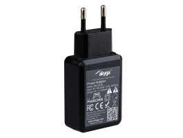 AKYGA Hálózati töltő 2.1A (AK-CH-06) fekete