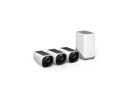 ANKER EUFYCAM3 Biztonsági Kamera Rendszer (3+1) 4K, Beépített Napelem, WiFi-s, vízálló, kültéri - T88723W1