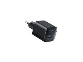 ANKER Hálózati Töltő, 323, 33W, USB-C, USB-A, EU, fekete - A2331G11