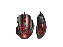 APEDRA A7 Vezetékes Gaming egér, Fekete