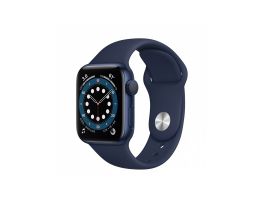 Apple Watch S6 GPS, 40mm (MG143HC/A) kék alumíniumtok, mély tengerészkék sportszíj