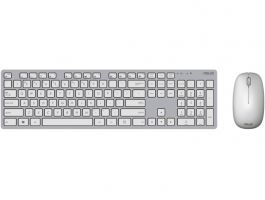 Asus W5000 Vezeték Nélküli Billentyűzet + Optikai Egér Fehér