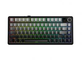 AULA F75 Max Vezeték Nélküli Mechanikus Gamer Billentyűzet, fekete