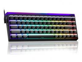 AULA HERO68 HE Magnetic Switch Mechanikus Gamer Billentyűzet, fekete