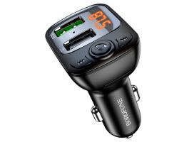 Borofone BC41 autós töltő, FM transzmitter