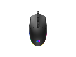 BARACUDA BGM-111B CRAB-B vezetékes gamer egér, 3600dpi, fekete (BC BGM-111B)