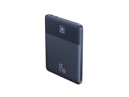 Baseus Blade2 gyors töltő pow e rbank 12000mAh, 65W, kék + 100W USB Type-C, 50cm kábel (P10063801323-00)