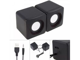 BLACKBIRD 2.0 Hangszóró USB + 3.5mm Jack csatlakozó 6W (BH1183) Fekete