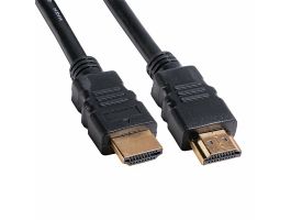 BLACKBIRD HDMI male/male összekötő Kábel, 0,5m, Fekete (BH1430)
