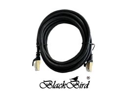 BLACKBIRD Kábel Patch UTP CAT.6A 3m Fekete