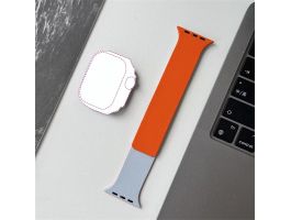 BlackBird LITCHI Kék Narancs, 38/40/41 mm, Apple Watch kompatibilis Szíj (BH1805)