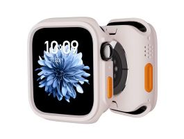 BlackBird SAFE Iwatch 44/45 mm rózsaszín Védőtok (BH1811)