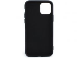 Apple iPhone 11 Vékony TPU Szilikon hátlap (TPU-IPH11-BK) Fekete