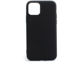 Apple iPhone 11 Pro Vékony TPU Szilikon hátlap (TPU-IPH11-PRO-BK) Fekete