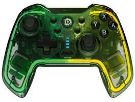 CANYON BrighterCrystal GPW-02 BT+Dongle vezeték nélküli gamepad (CND-GPW02) átlátszó