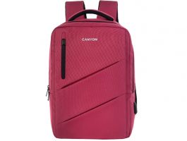 CANYON BPE-5 Urban USB 15,6" hátizsák, piros (CNS-BPE5BD1)