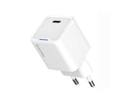 COLORWAY AC töltő adapter GaN Mini 20W PD Port PPS USB-C (CW-CHS059PD-WT)