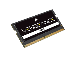 Corsair VENGEANCE 24GB DDR5 4800MHz Notebook Memória (CMSX24GX5M1A4800C40) fekete