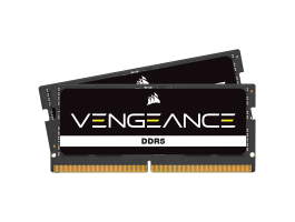 Corsair VENGEANCE 32GB DDR5 5600MHz (Kit of 2) Notebook Memória (CMSX32GX5M2A5600C48) fekete