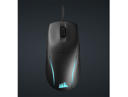 CORSAIR Vezetékes Egér Gaming, M75 RGB, Ultra-könnyű, RGB Világítás, 26000dpi, fekete (CH-930D010-EU)