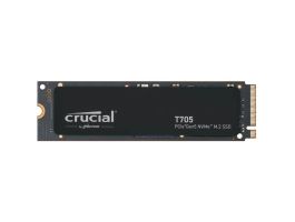 Crucial T705 SSD encrypted 2TB internal M.2 2280 PCI Express 5.0 (NVMe) TCG Opal Encryption 2.01 (CT2000T705SSD3)