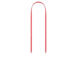 Apple Crossbody Strap - Bright Guava (MHYX4ZM/A)