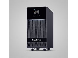 CYBERPOWER Online S ECO ups, 3000VA 2700W, 4xSCHUKO 2xIEC C13, online, tiszta szinuszos, aktív PFC, torony (OLS3KECR)