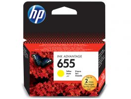 HP 655 CZ112AE Ink Advantage patron sárga