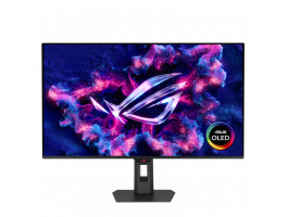 Asus 31,5" ROG XG32UQDMS 4K UHD 240Hz QD-OLED fekete monitor (XG32UQDMS)